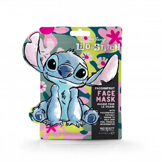 DISNEY - Masque cosmétique en tissu pour le visage - Lilo & Stitch