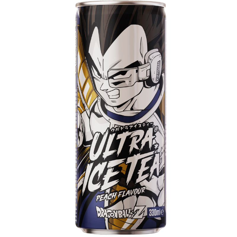 DRAGON BALL Z - Ultra Ice Tea - Vegeta - Pêche - Canette