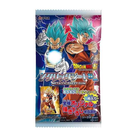 DRAGON BALL SUPER - CORIS - METALLIC SHEET GUM