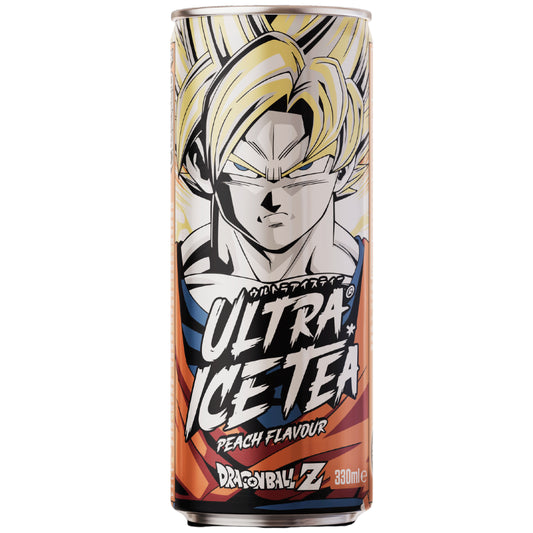 DRAGON BALL Z - Ultra Ice Tea - Goku - Pêche - Canette