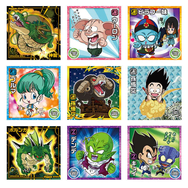 DRAGON BALL SUPER - Gaufrette + Sticker - Dragon Ball Super Warrior Seal Wafer Super God's Dragon (DDM dépassée)