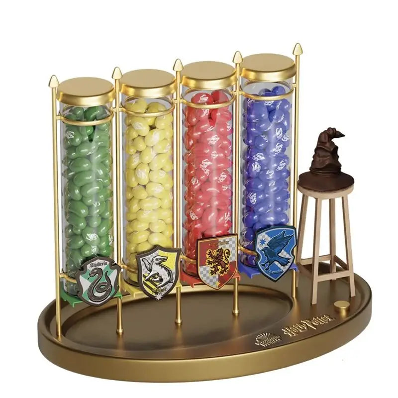 HARRY POTTER - Jelly Belly - Distributeur bonbons Maisons Poudlard (DDM dépassée)