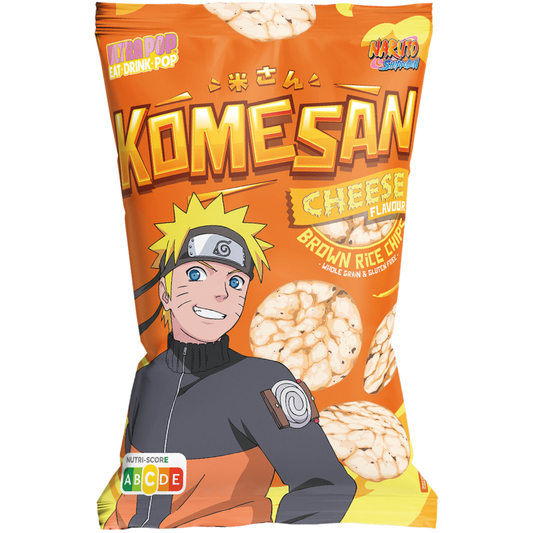 NARUTO - Chips de riz Komesan - Naruto - Fromage