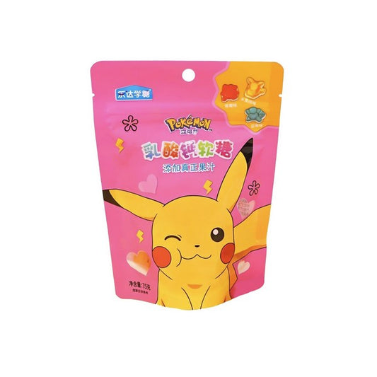 POKÉMON - Bonbons Mous - Pikachu - Goûts Pêche, Fraise et Mûre