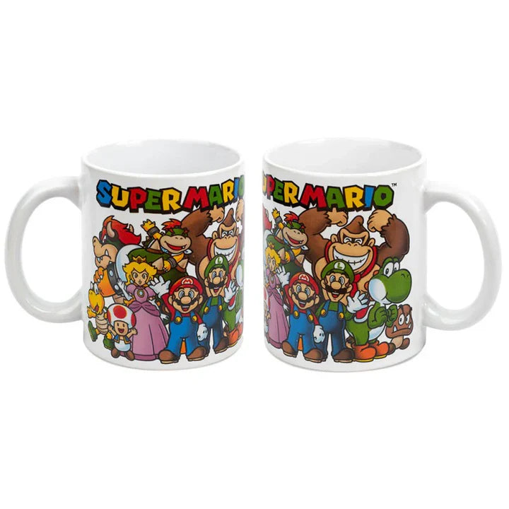 SUPER MARIO - Coffret cadeau Super Mario - Mug, Carnet, Sous-Verre et Porte-Clés