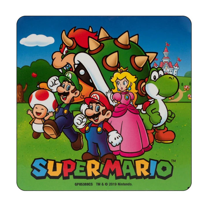 SUPER MARIO - Coffret cadeau Super Mario - Mug, Carnet, Sous-Verre et Porte-Clés