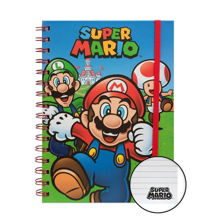 SUPER MARIO - Coffret cadeau Super Mario - Mug, Carnet, Sous-Verre et Porte-Clés