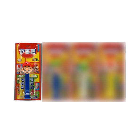 SUPER MARIO - Distributeur PEZ - Mario, Luigi, Yoshi ou Toad (Au choix)