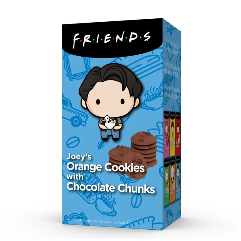 FRIENDS - Joey - Cookies à l'orange avec morceaux de chocolat
